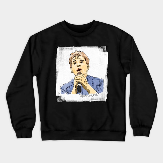 Peter Gabriel Frame Color Crewneck Sweatshirt by GLORIADEWATA